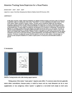 Paper shot Attention Tracking Net