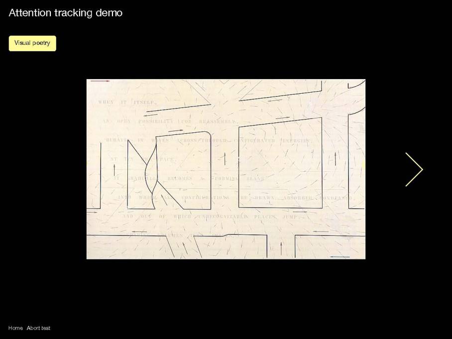 Attention Tracking online tool